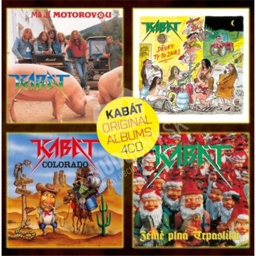 Kabát - Original albums Vol.1 (4CD)