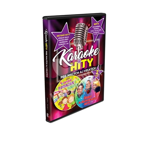 Karaoke hity pre malých aj veľkých (2x DVD)