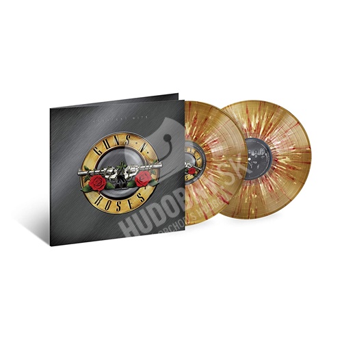 Guns N' Roses - Greatest Hits -  Limited Gold, Red + White Splatter Vinyl