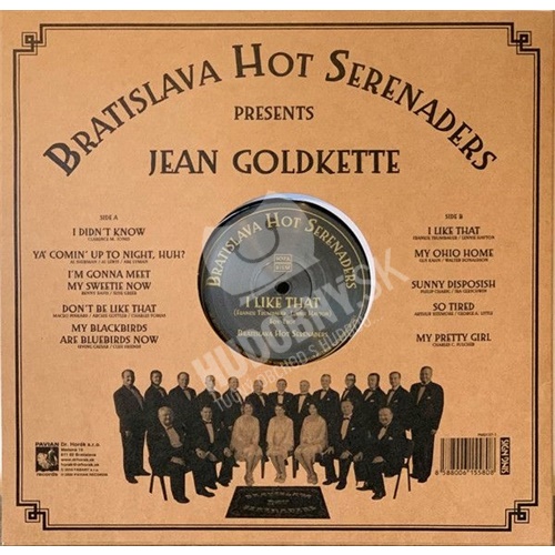 Bratislava Hot Serenaders - Presents Jean Goldkette (Vinyl)