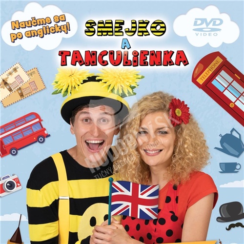 Smejko a Tanculienka - Rozprávková angličtina (DVD)
