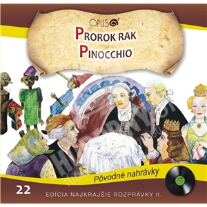 Najkrajšie Rozprávky - Prorok rak / Pinocchio len 8,99 &euro;